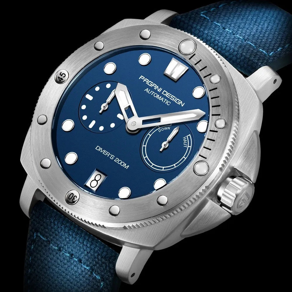 reloj-pagani-design-primer-plano-esfera-azul-cristal