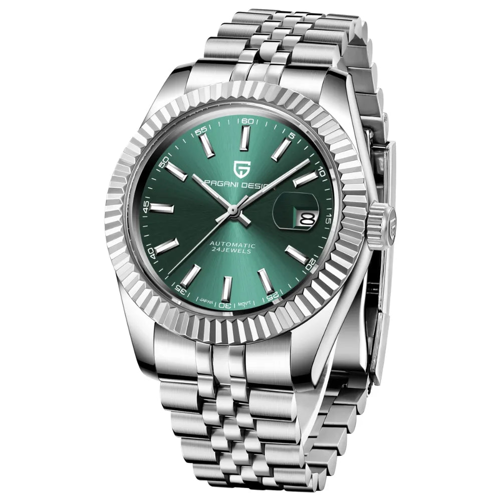 reloj-pagani-design-datejust-verde-esmeralda-moda-masculina