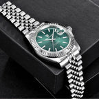 reloj-pagani-design-datejust-verde-fondo-negro-estudio