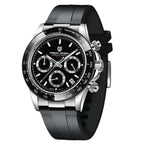 reloj-pagani-design-daytona-acero-plata-esfera-negra-silicona