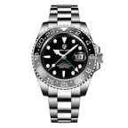 reloj-pagani-design-gmt-master-ii-bisel-negro-verde-corona-izquierda-zurdo