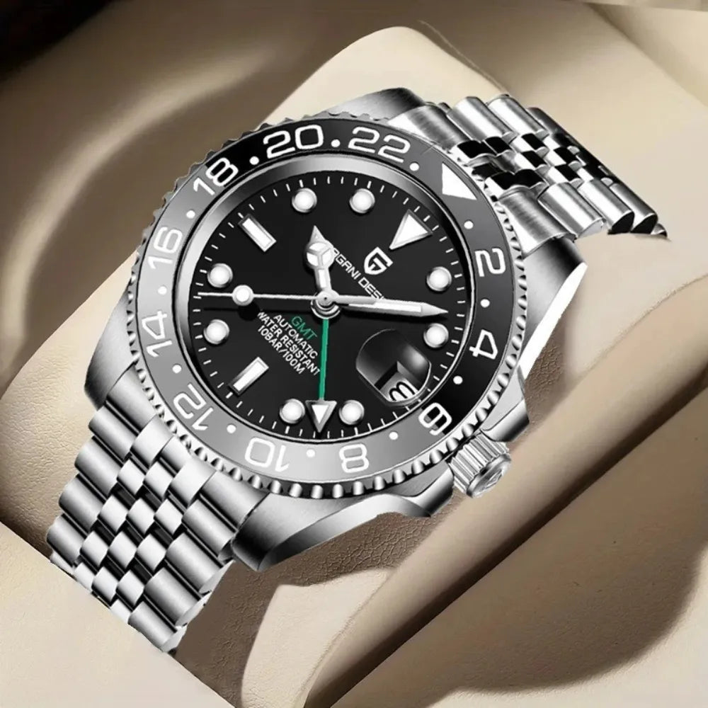 reloj-pagani-design-gmt-master-ii-primer-plano-caja-acero-zurdo