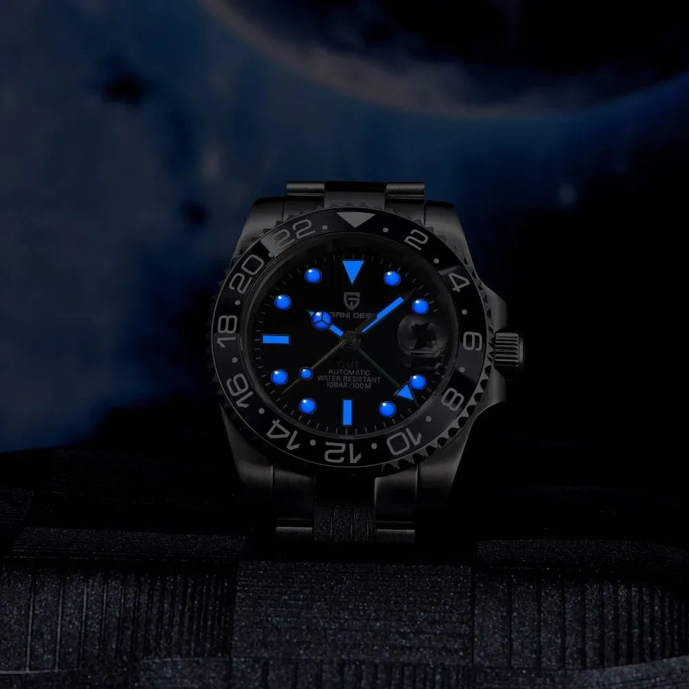 reloj-pagani-design-gmt-master-ii-luminiscencia-azul-oscuridad