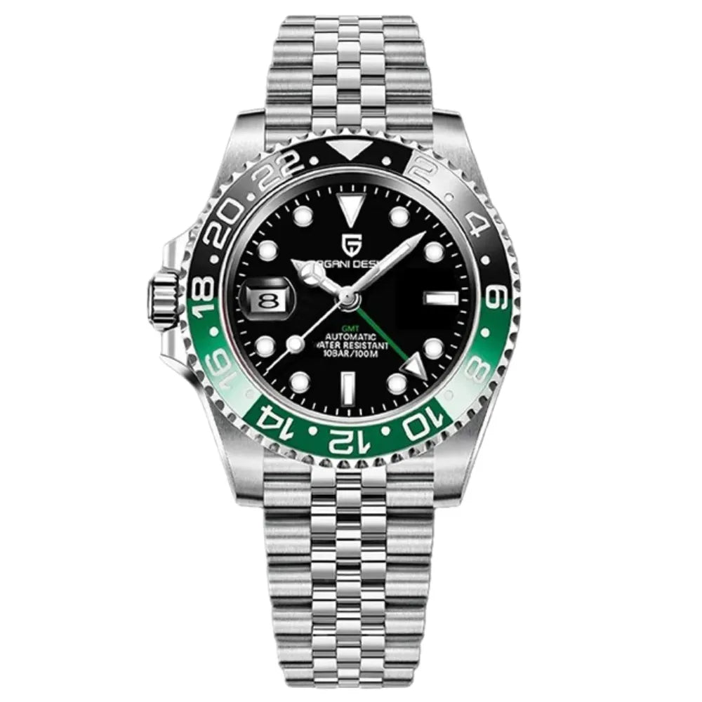 reloj-pagani-design-gmt-master-sprite-bisel-verde-negro-jubilee