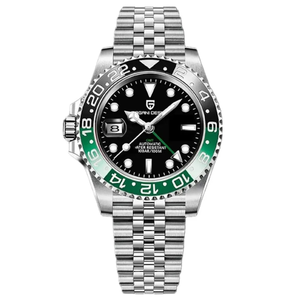 reloj-pagani-design-gmt-master-sprite-bisel-verde-negro-jubilee