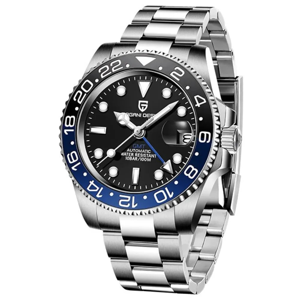 reloj-pagani-design-gmt-master-batman-azul-negro-brazalete-oyster