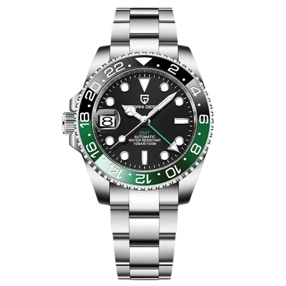 reloj-pagani-design-gmt-master-sprite-zurdo-verde-negro-oyster