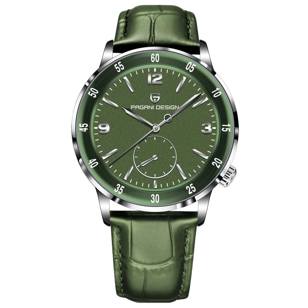 reloj-pagani-design-mark-verde-militar-acero-moderno-mexico