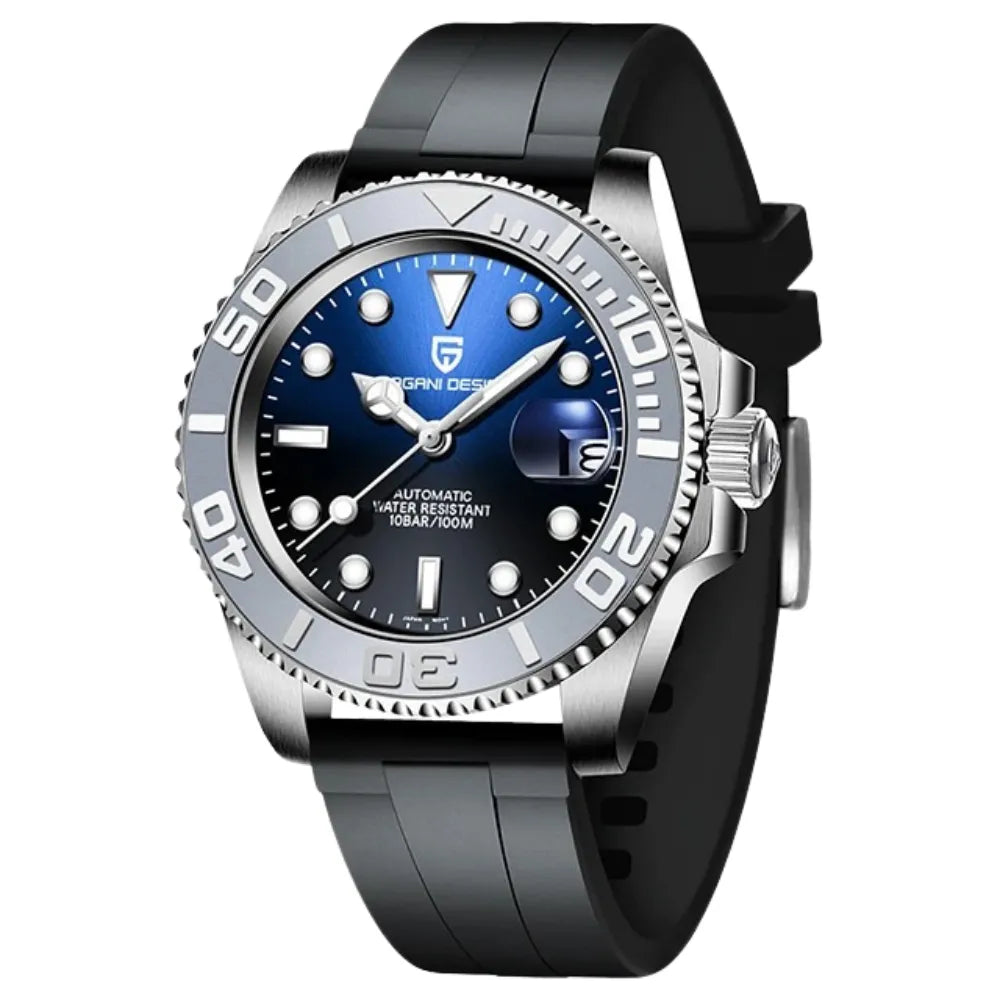 reloj-pagani-design-yacht-master-azul-correa-goma-negra-deportivo
