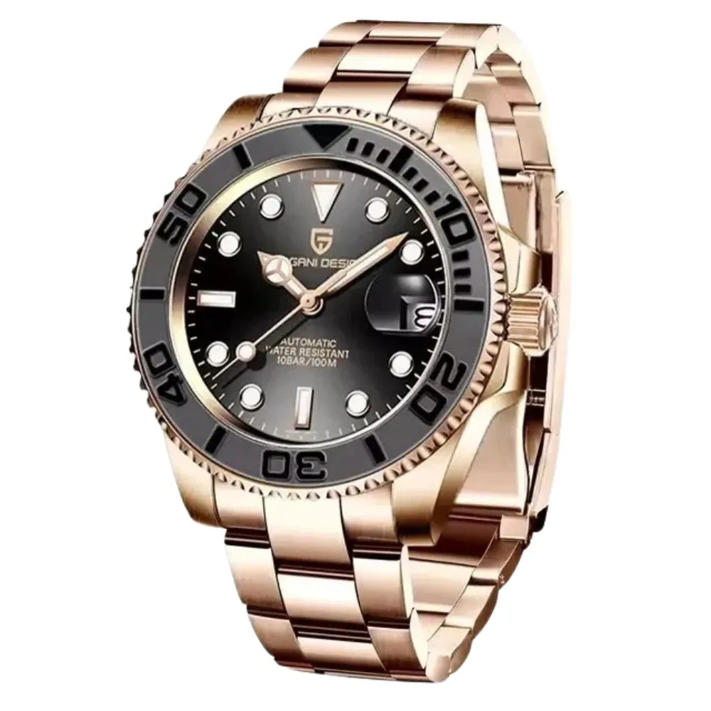 reloj-pagani-design-yacht-master-bicolor-oro-rosa-brazalete-metalico