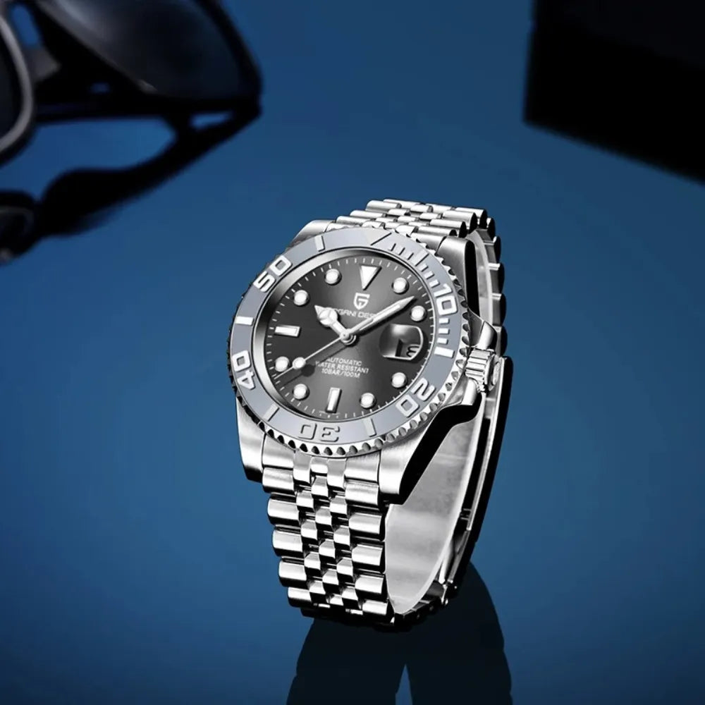 reloj-pagani-design-yacht-master-foto-producto-gris-fondo-azul