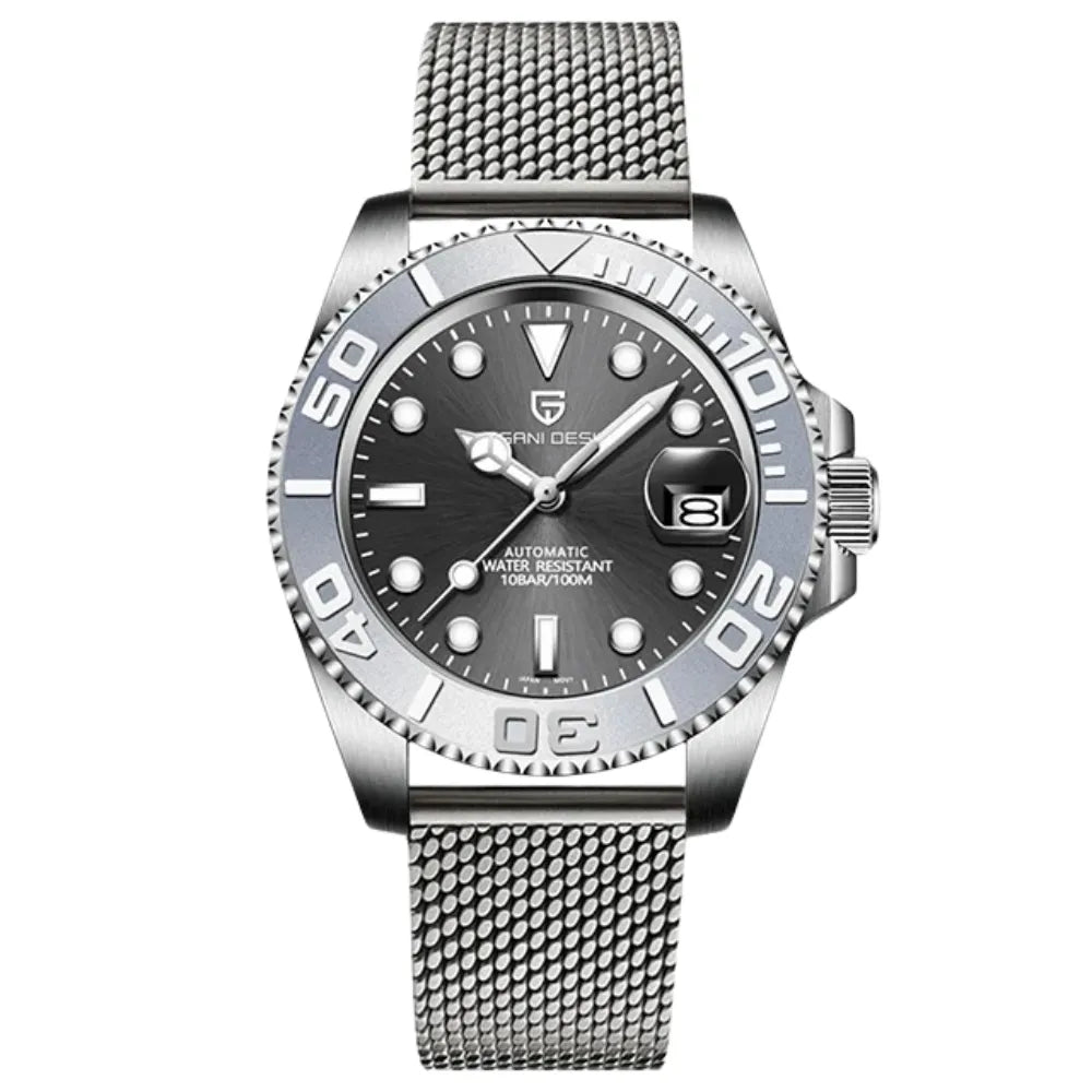 reloj-pagani-design-yacht-master-gris-correa-malla-milanesa-acero