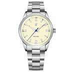 reloj-pagani-design-minimal-crema-amarillo-palido-dial-limpio-clasico
