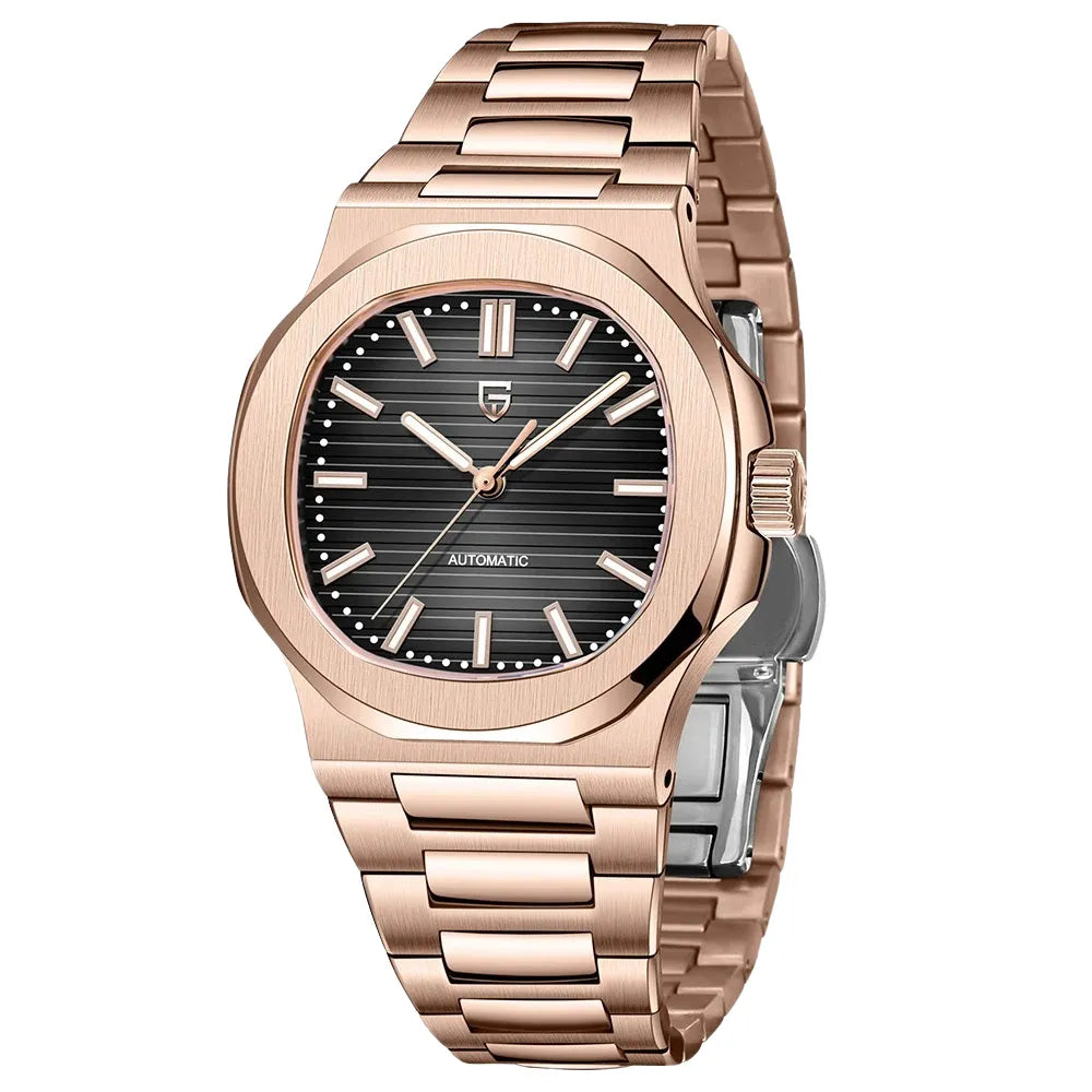 reloj-pagani-design-nautilus-oro-rosa-negro-ejecutivo-premium