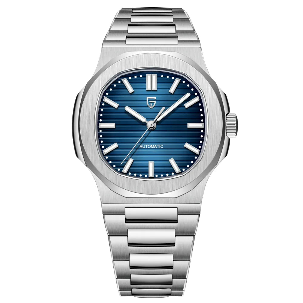 reloj-pagani-design-nautilus-azul-frontal-acero-cepillado