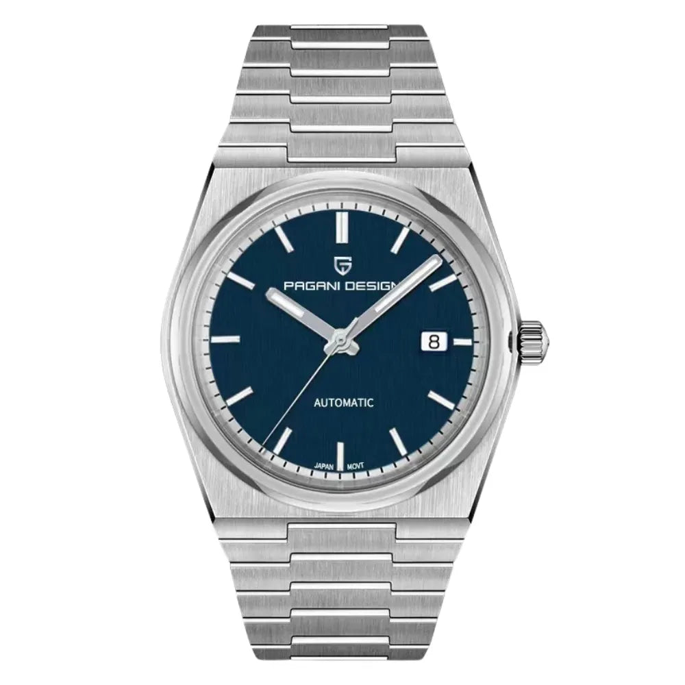 reloj-pagani-design-powermatic-azul-marino-estilo-retro-años-70