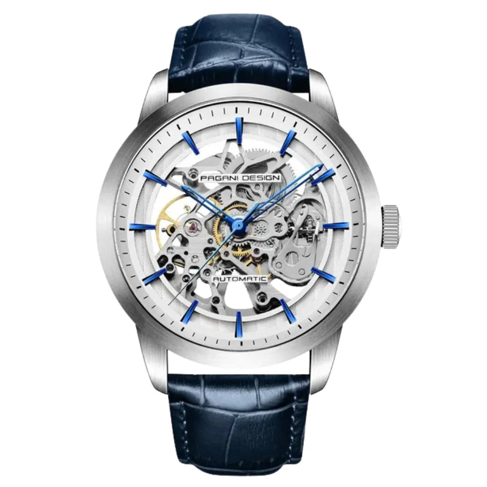 reloj-pagani-design-presage-esqueleto-azul-manecillas-azules-moderno