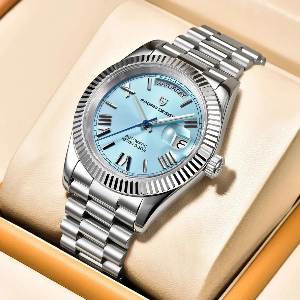 reloj-pagani-design-president-azul-cielo-caja-regalo-presentacion