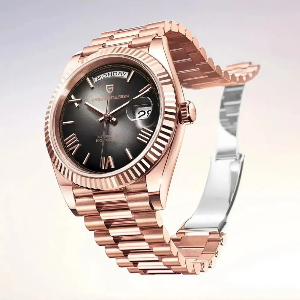 reloj-pagani-design-roman-oro-rosa-perfil-brazalete-presidente