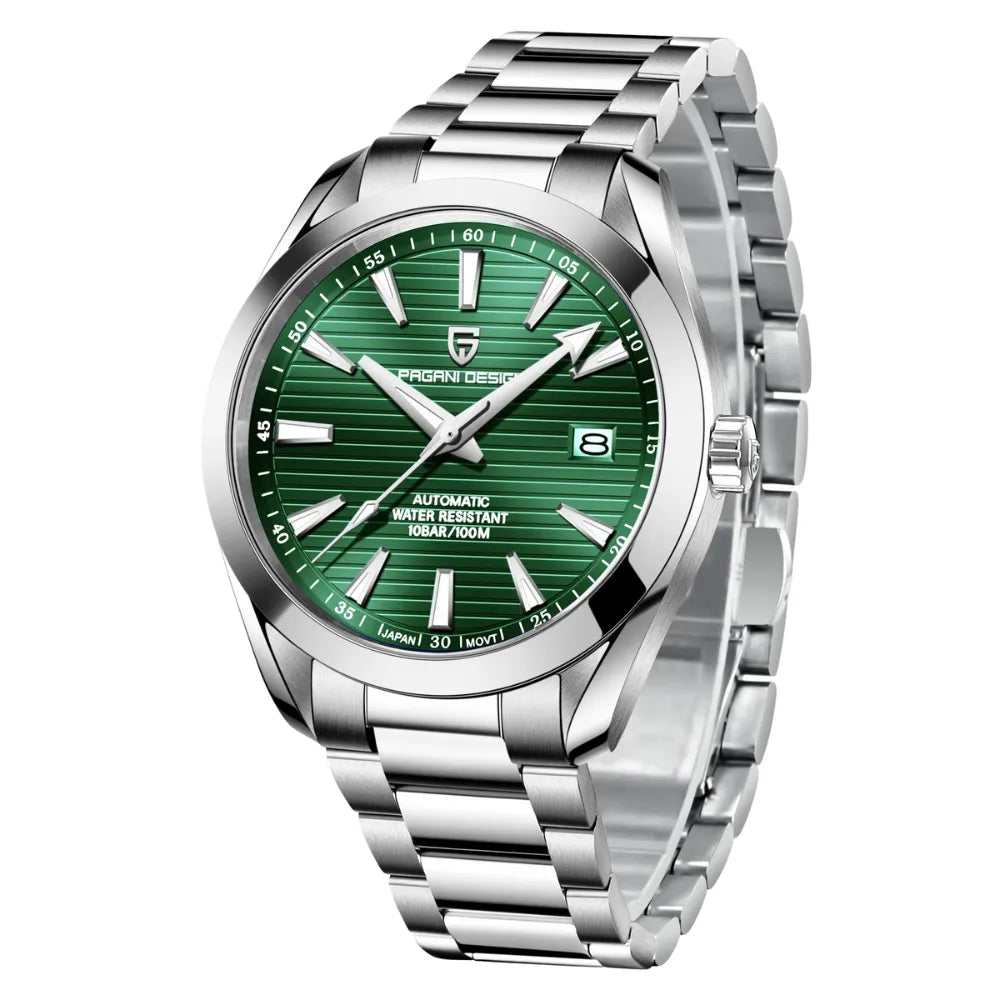 reloj-pagani-design-seamaster-aqua-terra-verde-esfera-rayada-horizontal