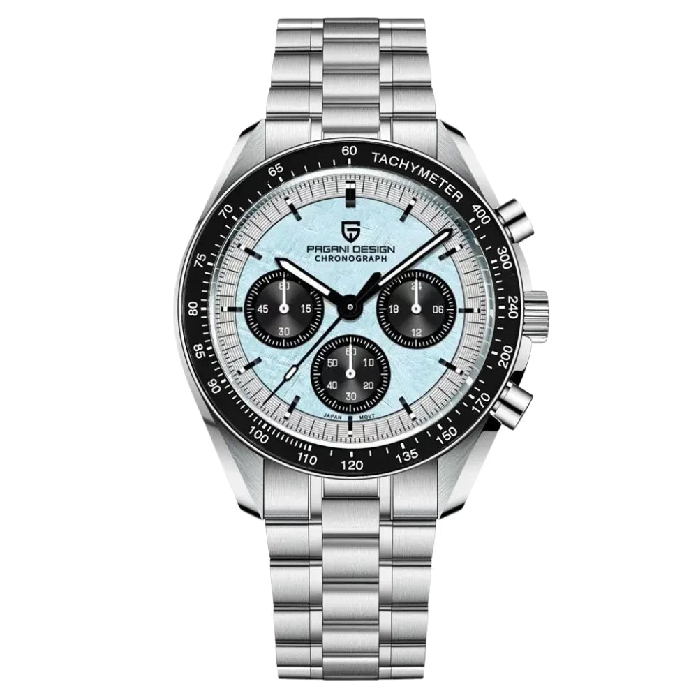 reloj-pagani-design-speedmaster-moonwatch-professional-azul-cielo-bisel-negro-taquimetro